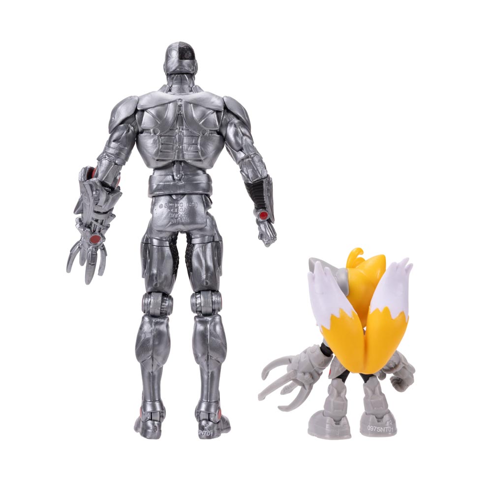 DC X Sonic the Hedgehog - Tails and Cyborg Action Figure 2-Pack - Packshot 3