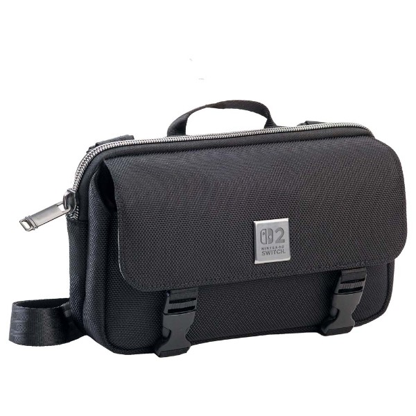 Game Traveler Deluxe Crossbody Bag for Nintendo Switch 2 - Black - Packshot 1