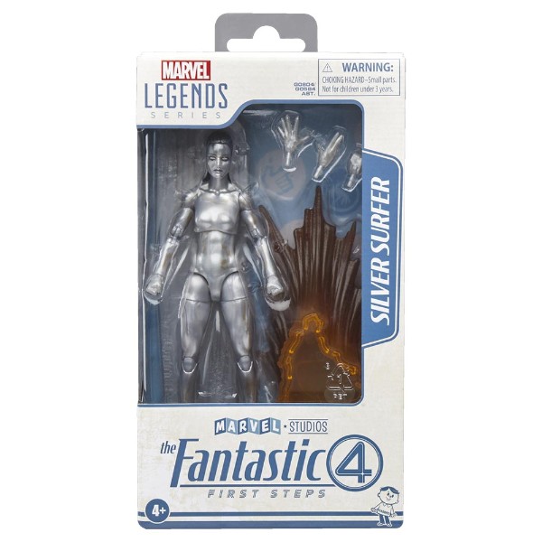 Marvel - The Fantastic Four: First Steps - Legends Series Silver Surfer Action Figure - Packshot 6