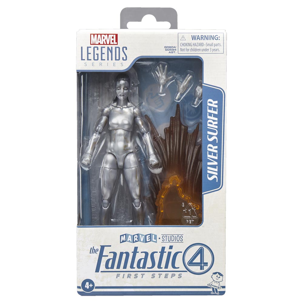 Marvel - The Fantastic Four: First Steps - Legends Series Silver Surfer Action Figure - Packshot 6