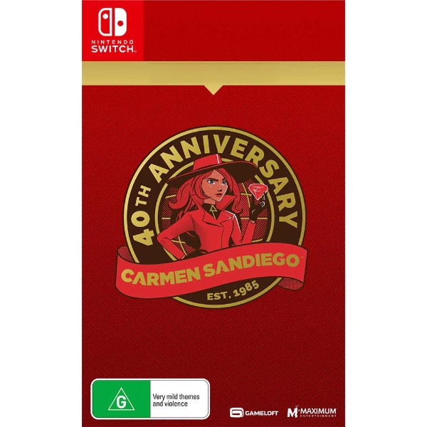 Carmen Sandiego 40th Anniversary - Packshot 1