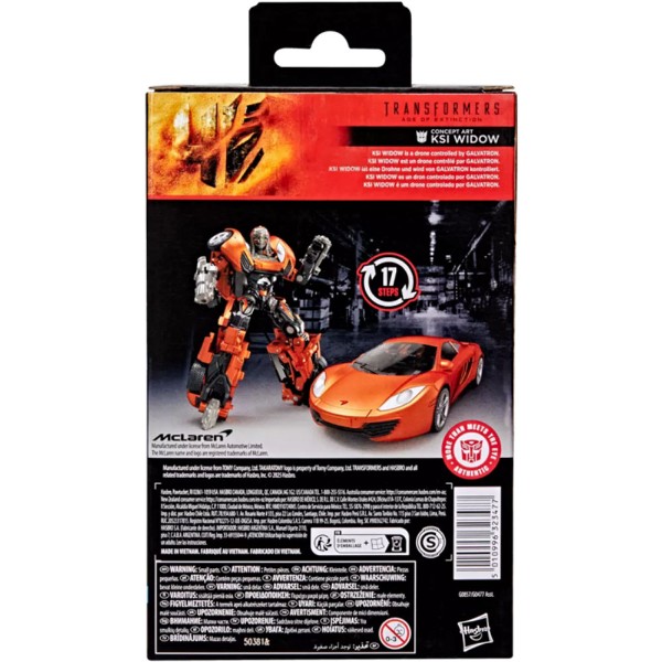 Transformers: Age of Extinction (2014) - KSI Widow (Concept Art) Deluxe Class Action Figure - Packshot 4