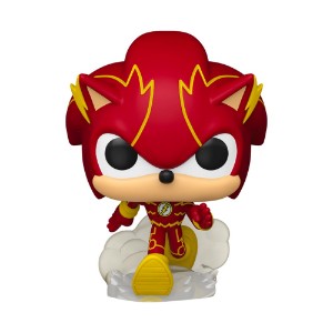 DC Comics x SEGA - Justice League & Sonic the Hedgehog - Sonic as Flash Pop! Vinyl Figure