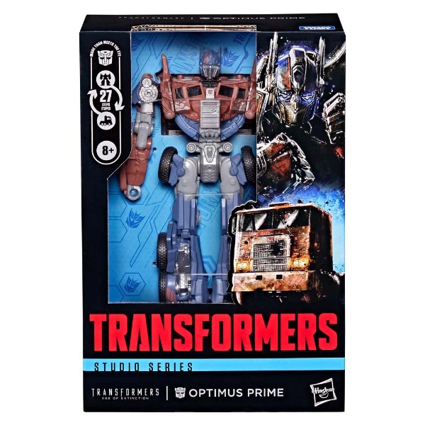 Transformers - Age of Extinction - Optimus Prime Voyager Class Action Figure - Packshot 5