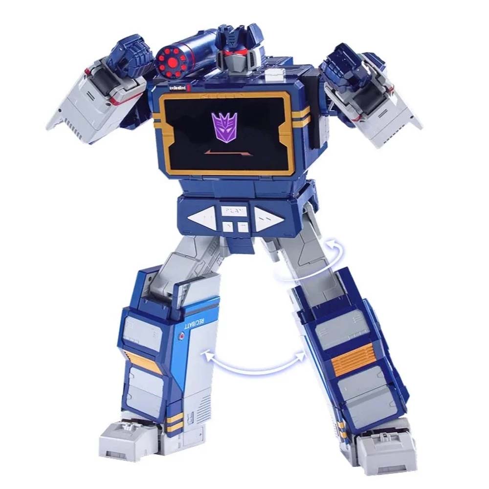 Transformers - Robosen Flagship Soundwave G1 Auto-Converting Figure - Packshot 3