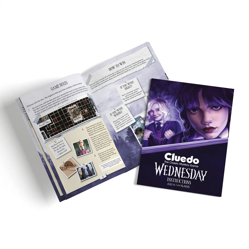Netflix - Wednesday Cluedo - Packshot 3