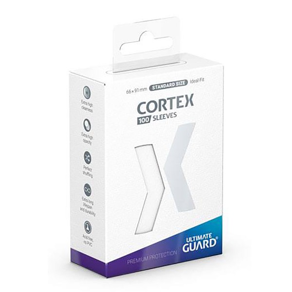 Bustine Per Carte Ultimate Guard Cortex – 60 Pezzi Viola Opaco – 66x91 Mm – Senza Acidi E PVC