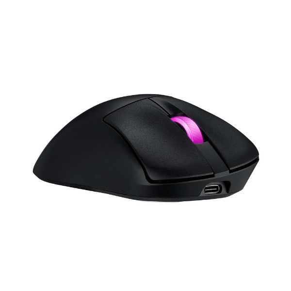 ASUS ROG - Keris II Origin eSports Ergo Wireless Gaming Mouse - Black - Packshot 6