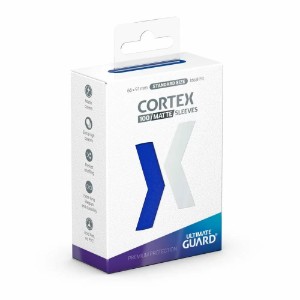 Ultimate Guard TCG - CORTEX Matte Trading Card Sleeves 100-Pack - Blue