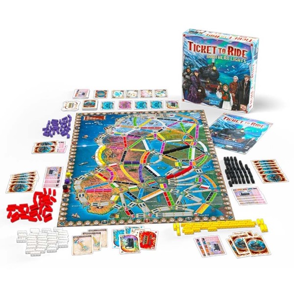 Ticket to Ride: Northern Lights Board Game - Packshot 2