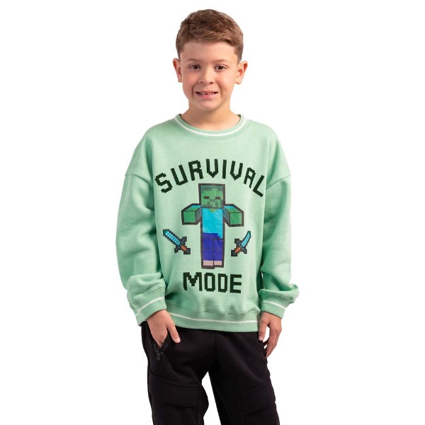 Minecraft - Survival Mode Kids Jumper - Packshot 4