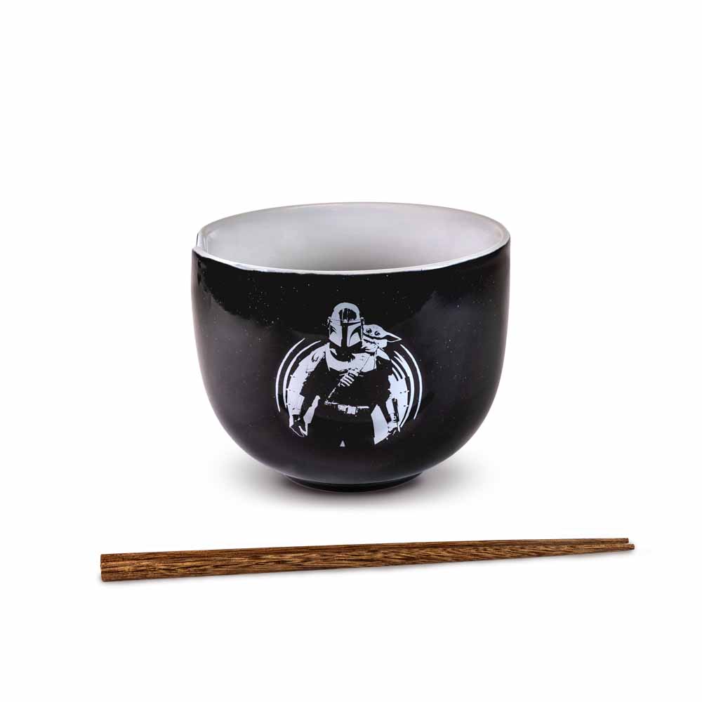 Star Wars – The Mandalorian – Mandalorian and Grogu Ramen Bowl with Chopsticks - Packshot 2