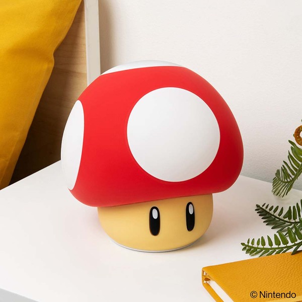 Nintendo - Super Mario - Super Mushroom SquishyGlo Rechargeable Light - Packshot 4