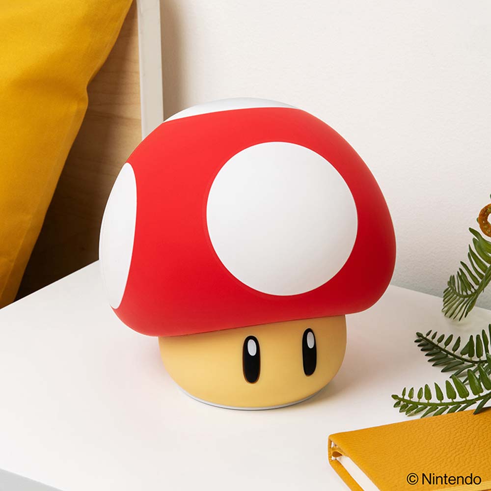 Nintendo - Super Mario - Super Mushroom SquishyGlo Rechargeable Light - Packshot 4