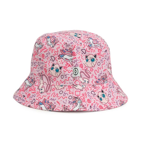 Pokemon - Pink Scribbles Youth Bucket Hat - Packshot 3