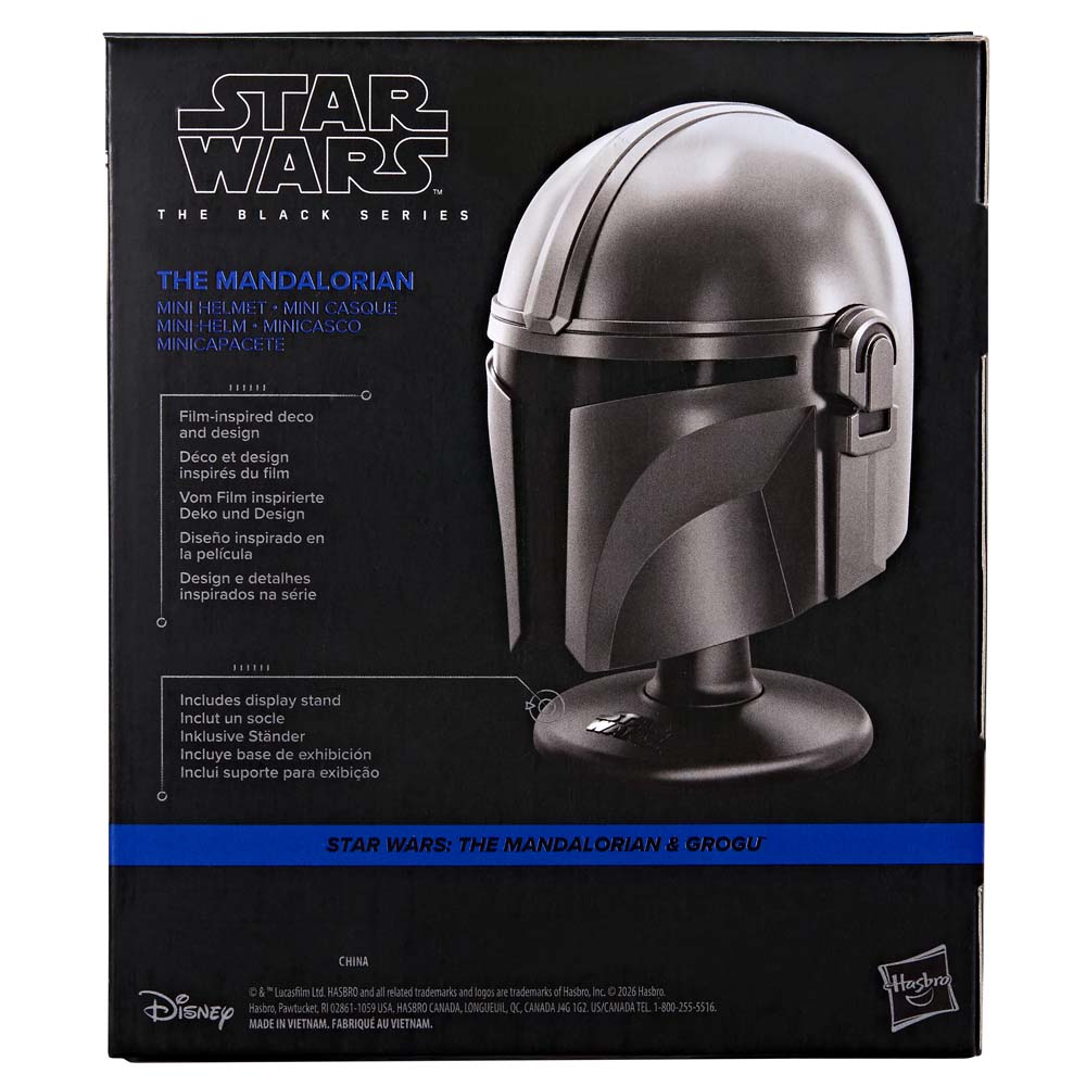 The Mandalorian - The Black Series - The Mandalorian Mini Helmet - Packshot 6