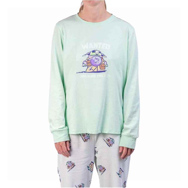 Star Wars - The Mandalorian Grogu Wanted Women's Pyjamas - Packshot 1