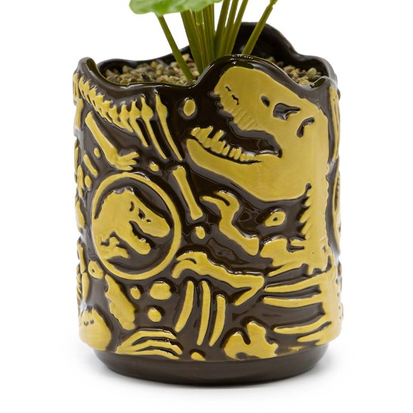 Jurassic Park - Fossils Planter Pot with Plant - Packshot 3