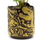 Jurassic Park - Fossils Planter Pot with Plant - Packshot 3
