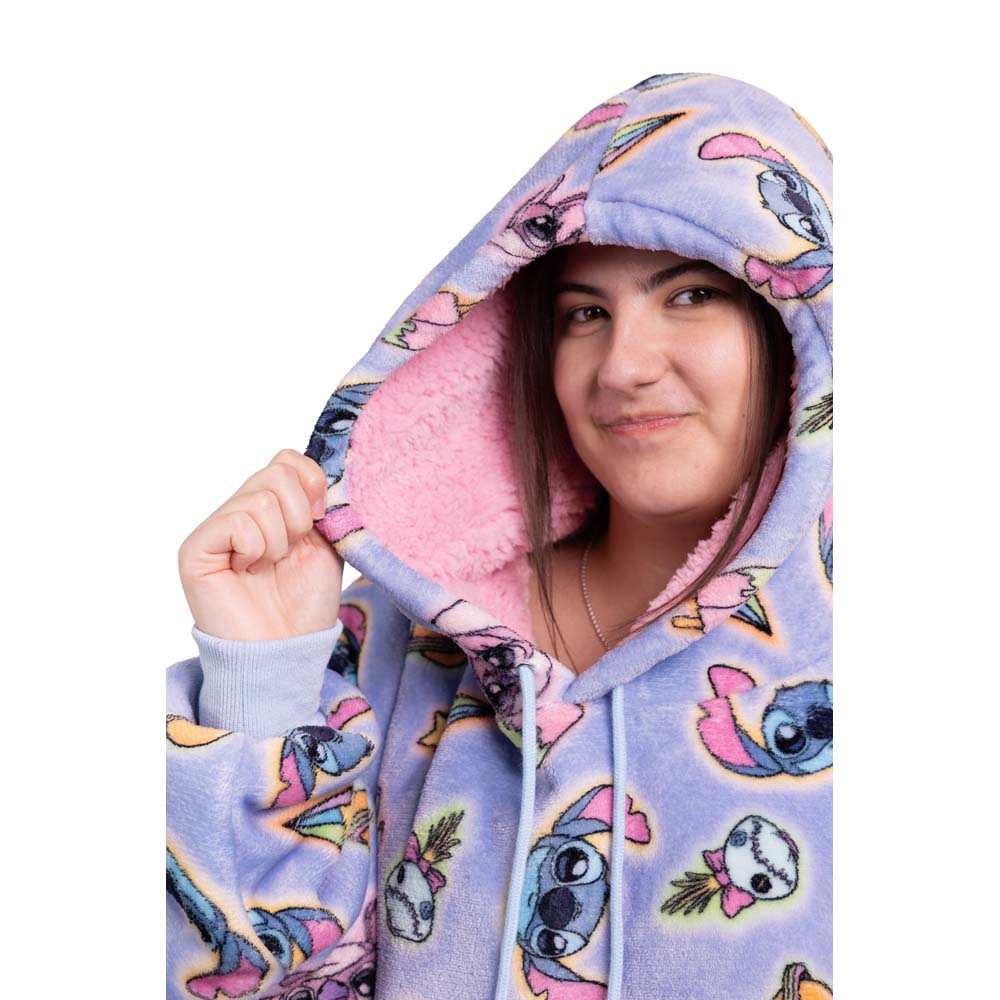 Disney - Lilo & Stitch - Stitch & Angel Oversized Blanket Hoodie - Packshot 5