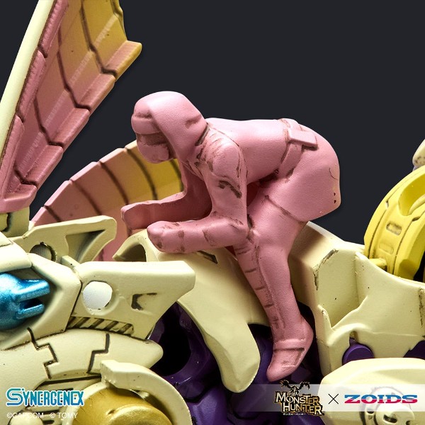 Monster Hunter x Zoids - Gatling Fox Mizutsune Model Kit - Packshot 4