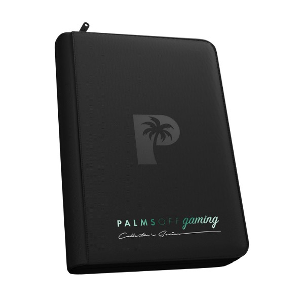 Palms Off Gaming - Collector's Series 4 Pocket Zip Trading Card Binder - Black - Toys and Collectibles - EB Games Australia Palms Off Gaming - Collector's Series 4 Pocket Zip Trading Card Binder - Black - Toys and Collectibles - EB Games Australia