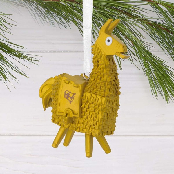 Fortnite - Golden Loot Llama Hallmark Keepsake Ornament - Packshot 2