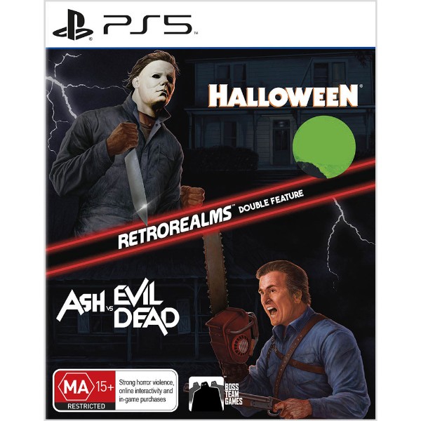 Halloween & Ash vs. Evil Dead RetroRealms Double Feature - Packshot 1