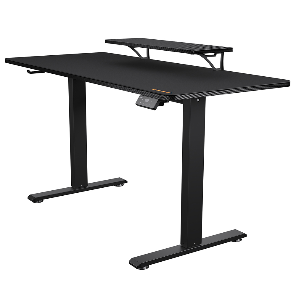 Cougar E-STAR 140 Electric Sit/Stand Desk With Monitor Stand & Full Mouse Pad - Packshot 2