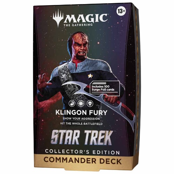 Magic: The Gathering - TCG - Star Trek Commander Deck Collector’s Edition - Klingon Fury - Packshot 1