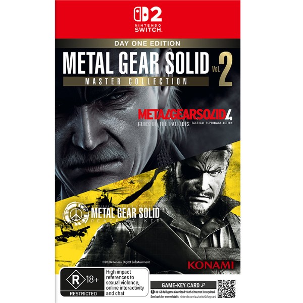 METAL GEAR SOLID: MASTER COLLECTION Vol.2 - Day One Edition - Packshot 1