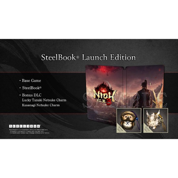 Nioh 3 SteelBook Launch Edition - Packshot 2