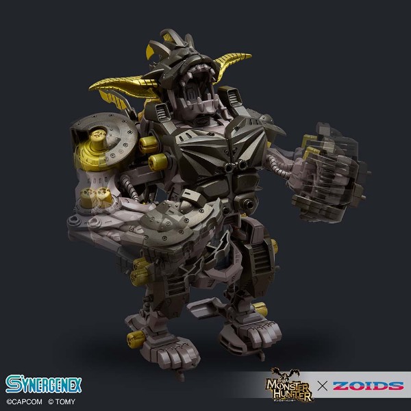 Monster Hunter x Zoids - Knuckle Kong Rajang Model Kit - Toys and