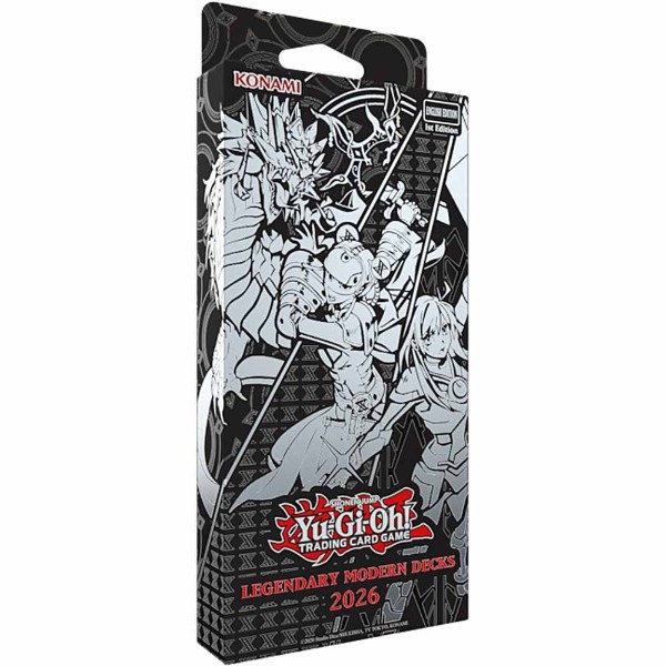 Yu-Gi-Oh! - TCG - Legendary Modern Decks 2026 - Packshot 1