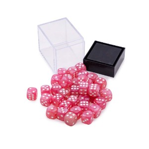 Tabletop - 36-Set Dice - Pink
