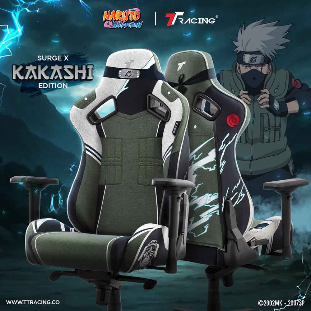 TTRacing Surge X Air Threads Fabric Gaming Chair - Kakashi Edition - Packshot 5