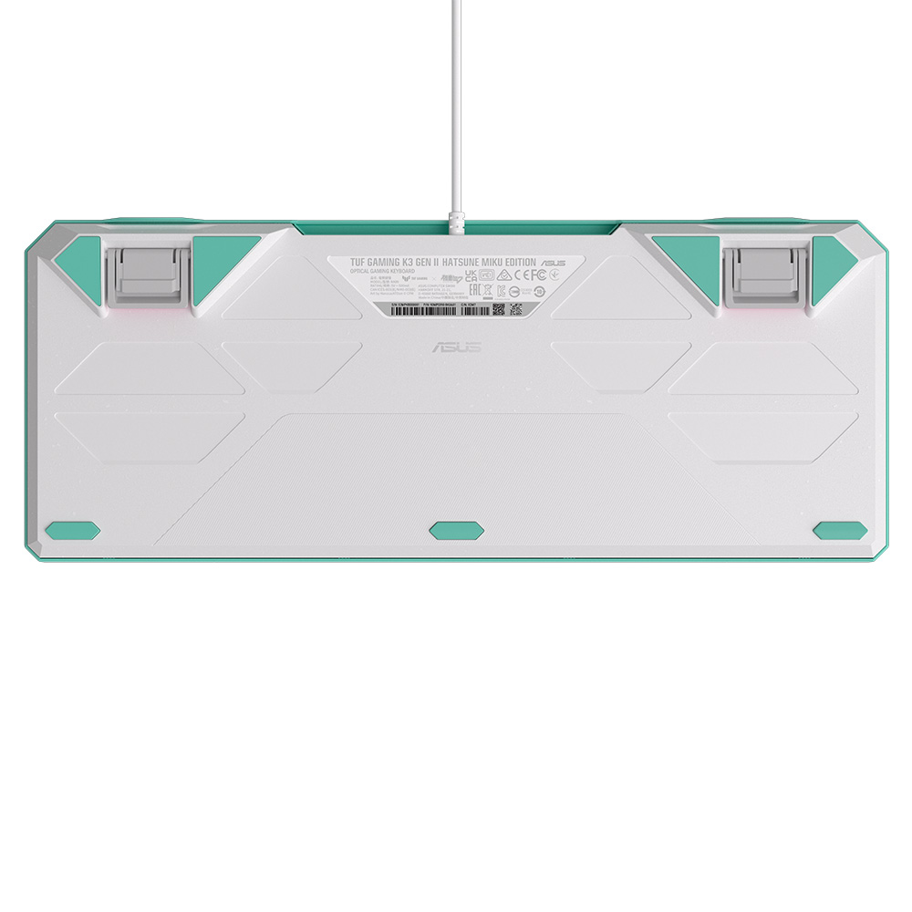 ASUS TUF Gaming K3 Gen II Keyboard - Hatsune Miku Edition - Packshot 6