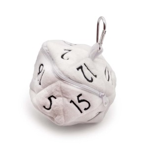 Dice Bag Plush - White
