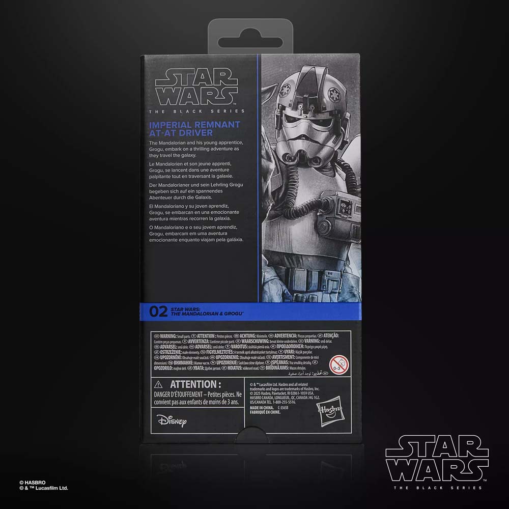 The Mandalorian - The Black Series - Imperial Remnant AT-AT Driver Action Figure - Packshot 5