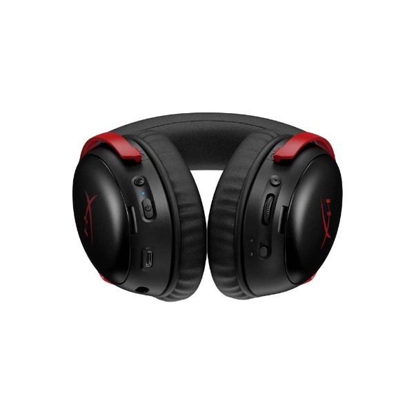 HyperX - Cloud III S Wireless Gaming Headset - Black/Red - Packshot 5