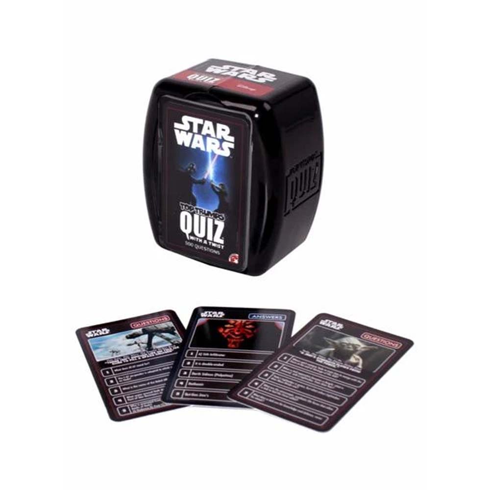Top Trumps Quiz - Star Wars Edition Card Game - Packshot 2