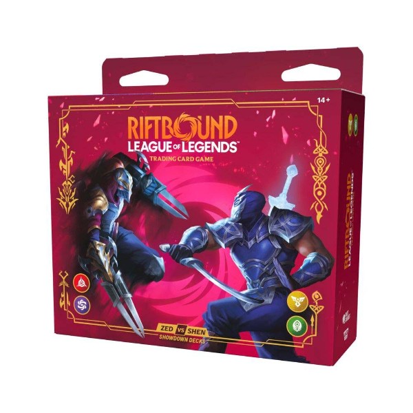 League of Legends - TCG - Riftbound Vendetta Zed vs Shen Showdown Deck - Packshot 1