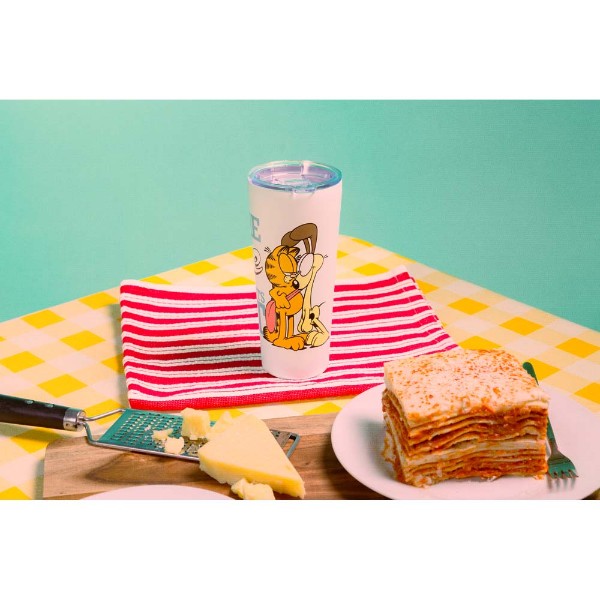 Garfield - Give Me Coffee Premium Travel Mug - Packshot 3