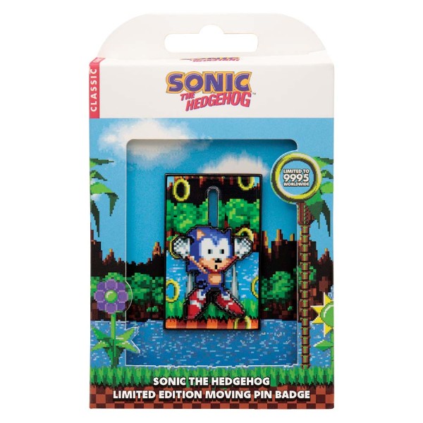 Sonic the Hedgehog - Moving Pin Badge - Packshot 2
