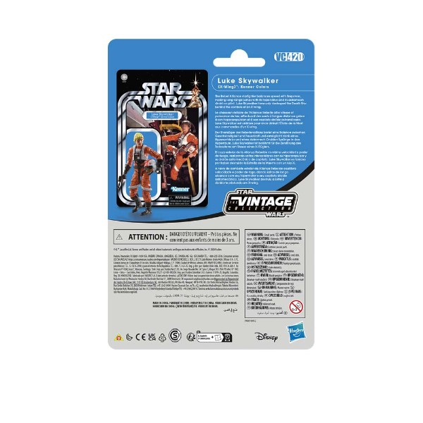 Star Wars - The Vintage Collection - X-Wing Fighter & Luke Skywalker Vehicle & Figure Set - Packshot 4