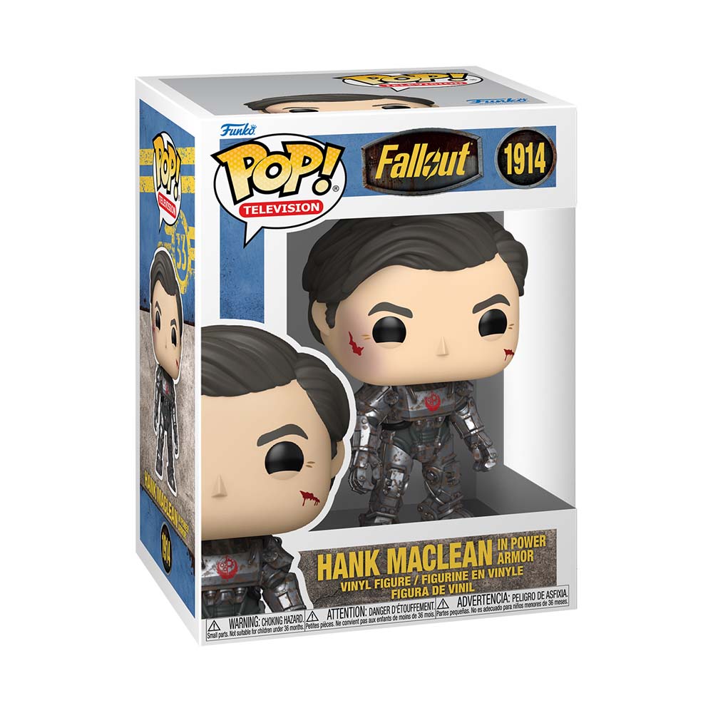 Fallout - Hank Maclean in Power Armor Pop! Vinyl Figure - Packshot 2