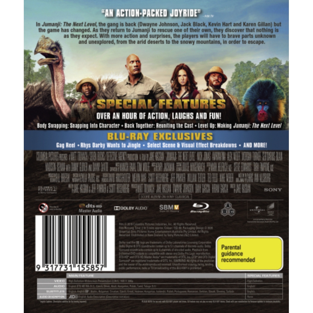 Jumanji: The Next Level - Packshot 2