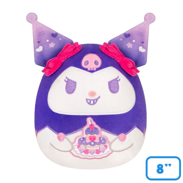 Sanrio - 50th Anniversary Kuromi Squishmallow 8" Plush - Packshot 1