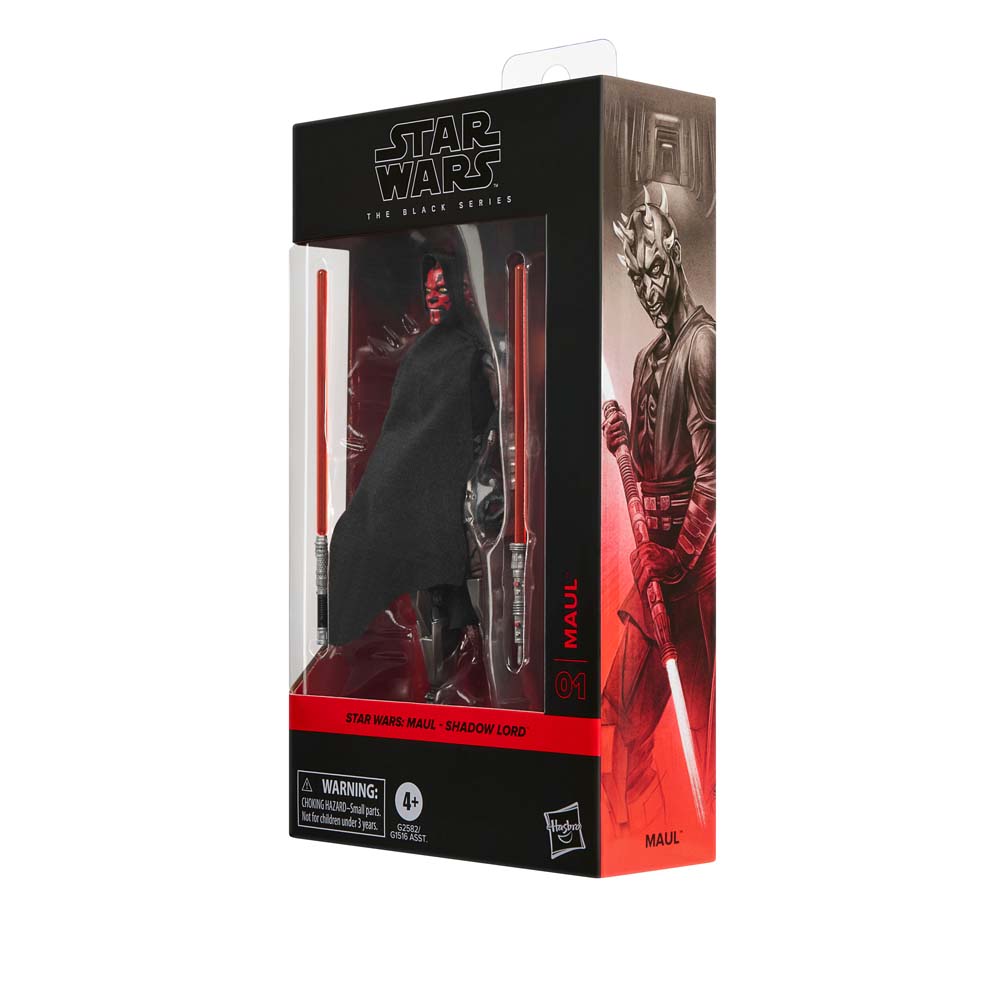 Star Wars - The Black Series - Maul Shadow Lord Premium Action Figure - Packshot 3