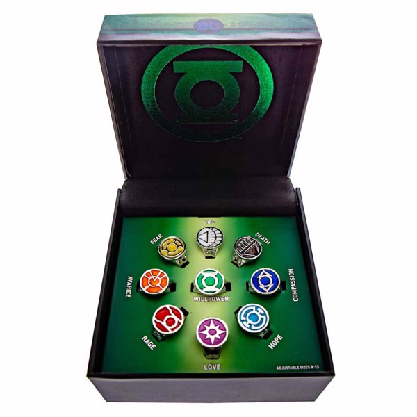 Green Lantern Ring, Glow In The Dark Titanium Ring, Size 7-RS9222 | Lantern  rings, Green lantern, Green lantern ring